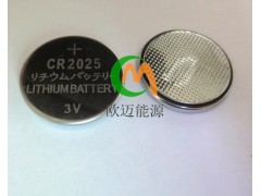 廠家直銷(xiāo)有源電子學(xué)生卡專用CR2025紐扣電池